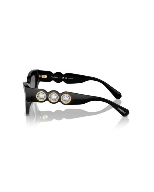 Swarovski Black Sunglass Sk6021