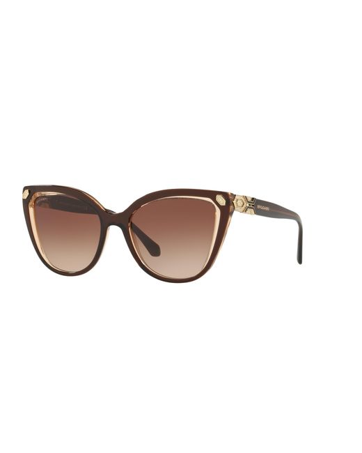 BVLGARI Brown Sunglasses, Bv8212b 55