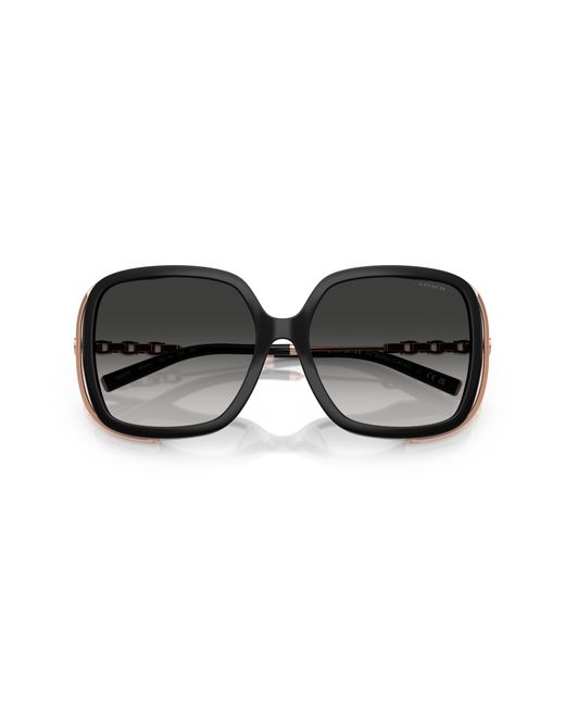 COACH Black Sunglass Cad80