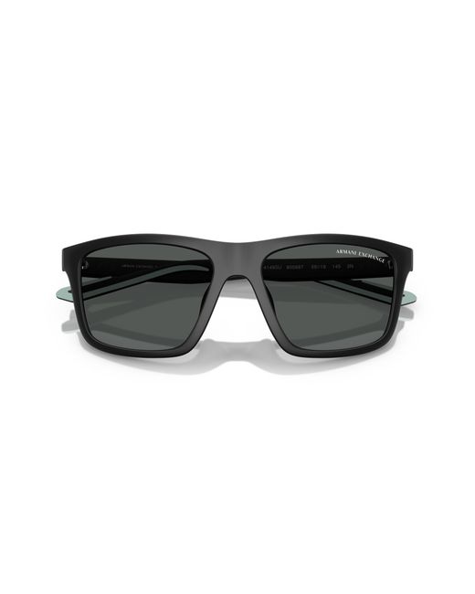 ARMANI EXCHANGE Black Sunglass Ax4149su for men