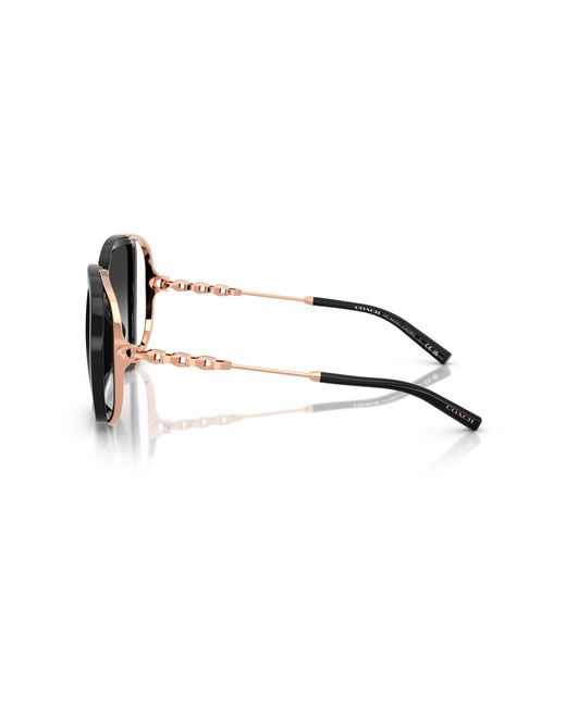 COACH Black Sunglass Cad80