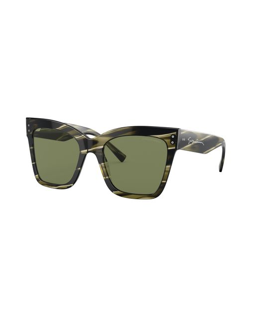 Giorgio Armani Green Sunglass Ar8175