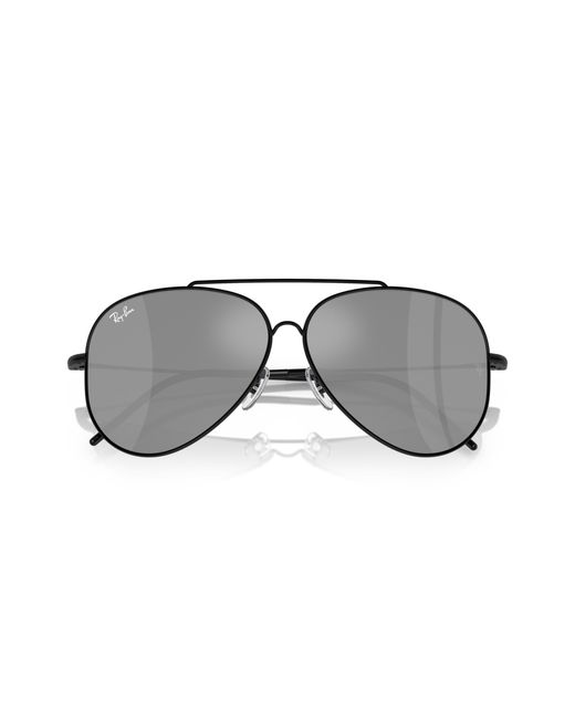 Ray-Ban Black Rbr0101s Aviator Reverse Sunglasses