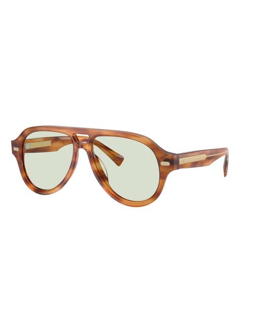 Brunello Cucinelli Black Sunglass Bc4017s Paul for men