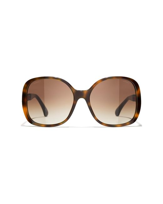 Chanel Black Sunglass Square Sunglasses Ch5470q