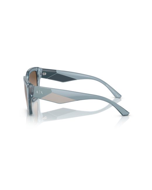 ARMANI EXCHANGE Black Sunglass Ax4125su