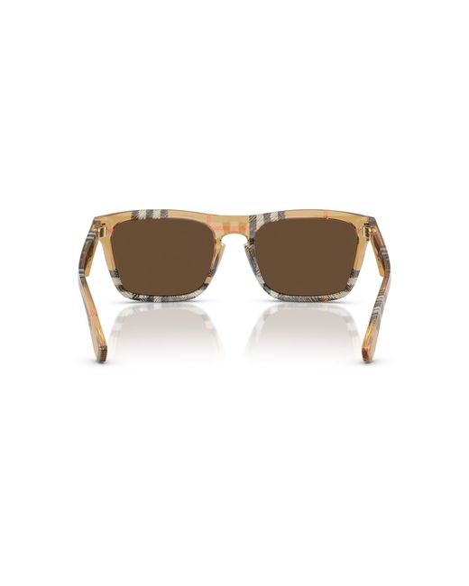 Burberry Black Sunglass Be4434f for men