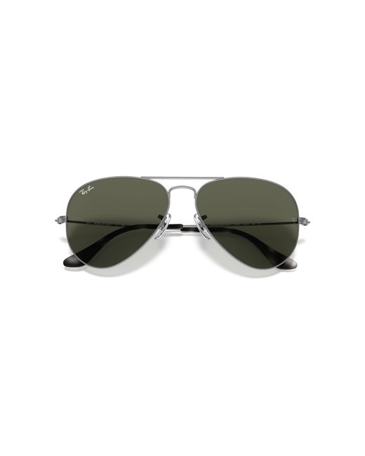 Ray-Ban Metallic Rb3025 Classic Aviator Sunglasses