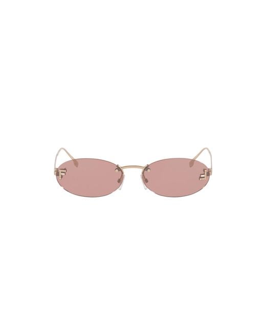 Fendi Black Sunglass First Crystal Fe4075us