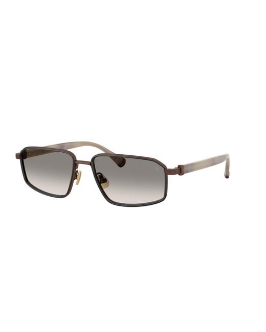 Brunello Cucinelli Black Sunglass Bc2009st Jarama for men