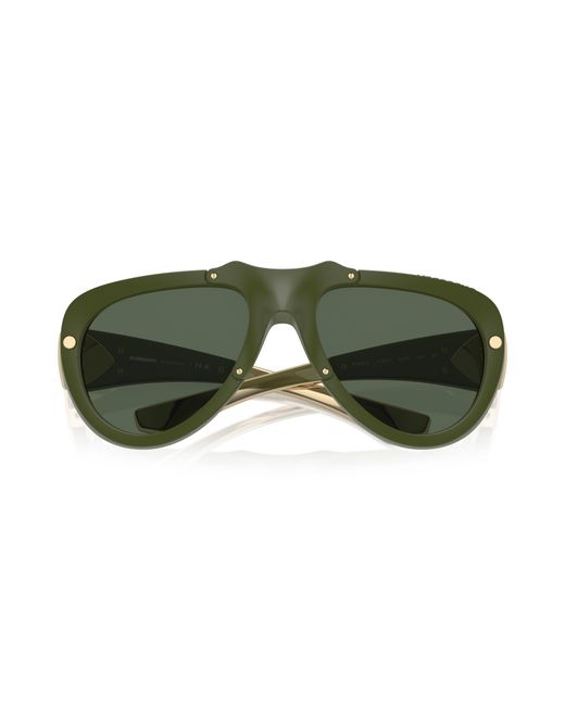 Burberry Green Sunglass Be4433u