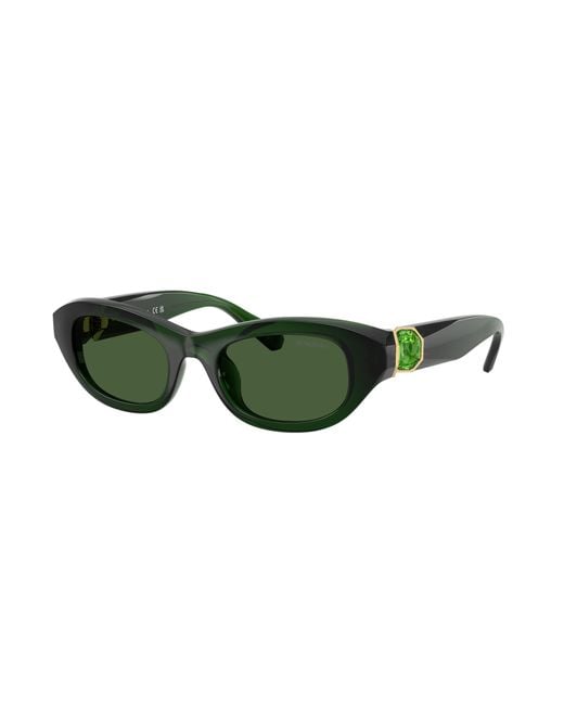 Swarovski Green Sunglasses Sk6036u