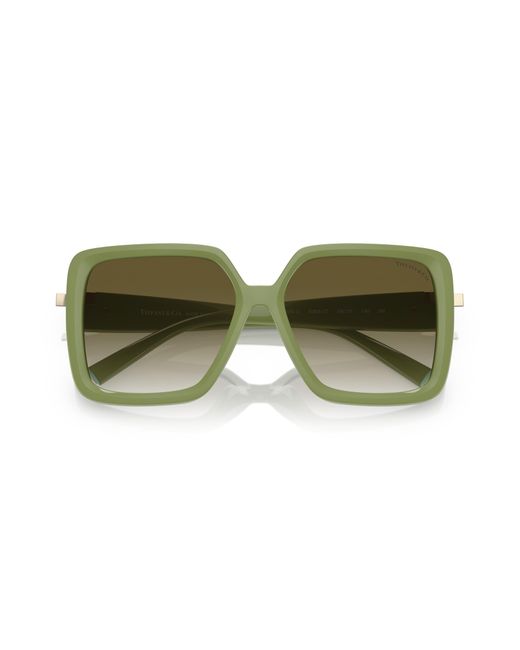Tiffany & Co Green Sunglass Tf4206u