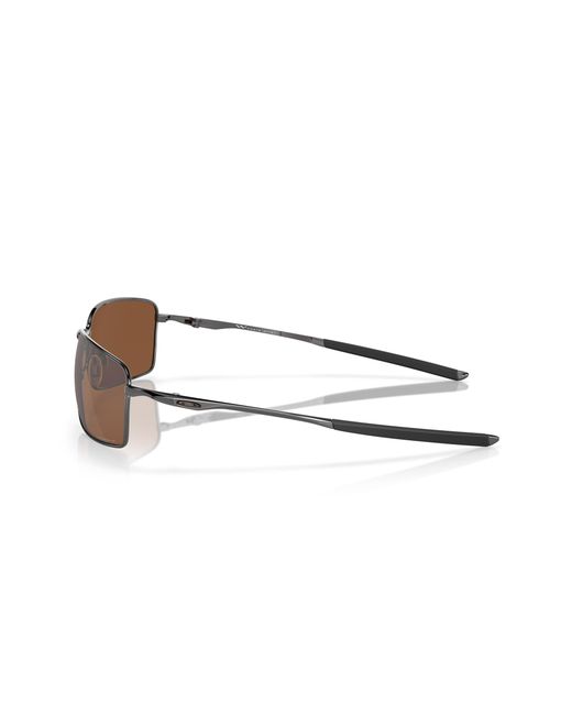 Oakley Black S Oo4075 Square Wire Rectangular Sunglasses for men