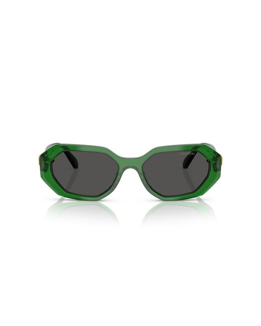 Swarovski Green Sunglass Sk6028