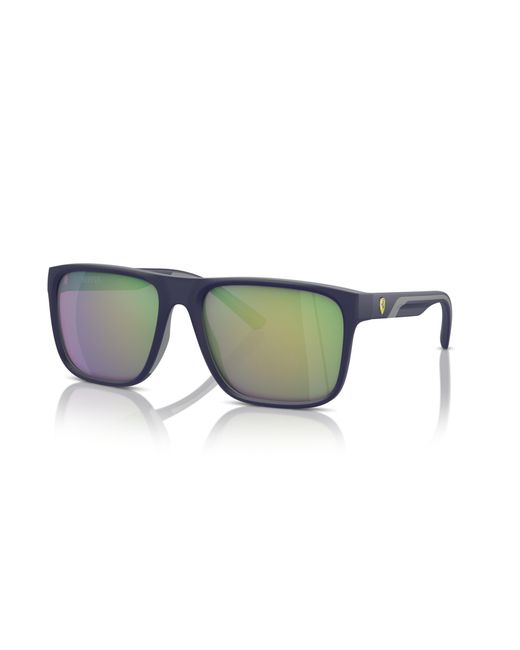 Scuderia Ferrari Green Sunglass Fz6002u for men