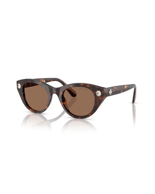 Swarovski Black Sunglasses Sk6025