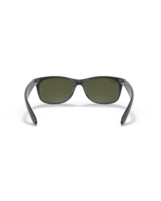 Ray-Ban Green Rb2132 New Wayfarer Square Sunglasses