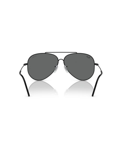 Ray-Ban Black Rbr0101s Aviator Reverse Sunglasses