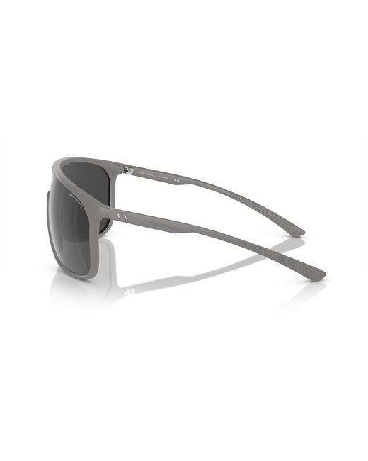 ARMANI EXCHANGE Gray Sunglass Ax4137su for men