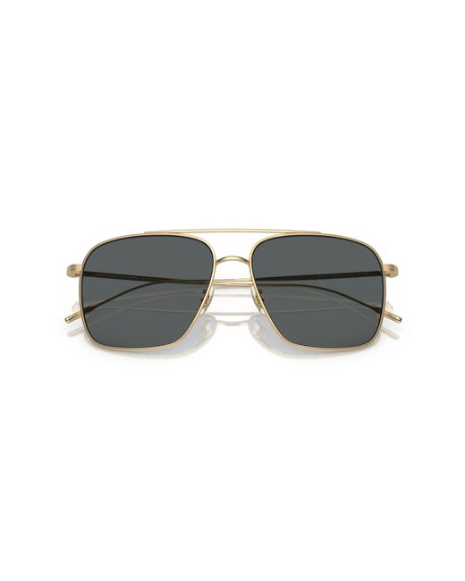 Oliver Peoples Black Sunglass Ov1320st Dresner