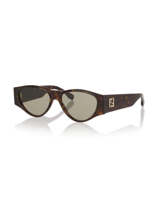 Fendi Black Sunglass Ff Squared Fe40158i for men