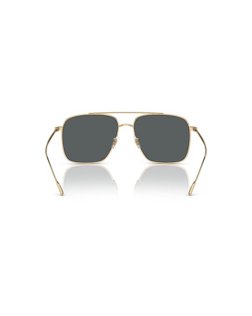 Oliver Peoples Black Sunglass Ov1320st Dresner