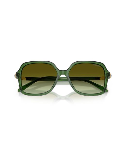 Swarovski Green Sunglass Sk6067