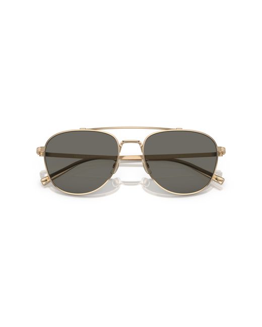 Oliver Peoples Black Sunglass Rivetti