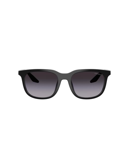 Prada Linea Rossa Black Sunglass Ps B09su for men