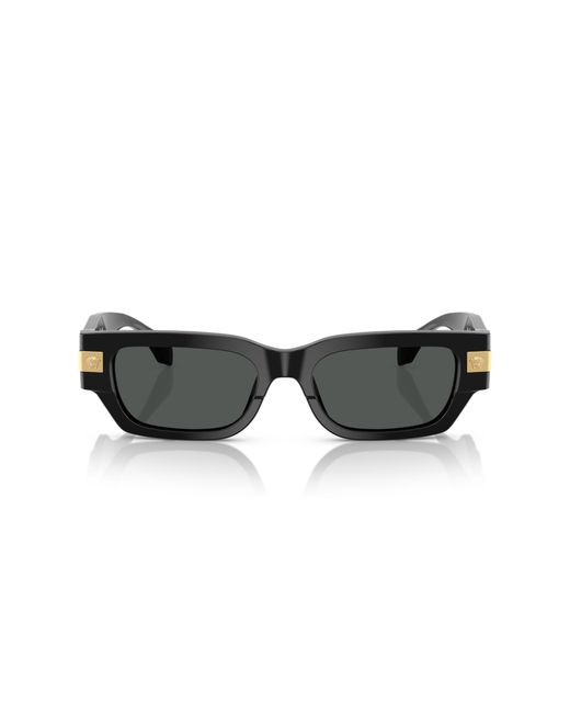 Versace Black Acetate Ve4465 Sunglasses for men