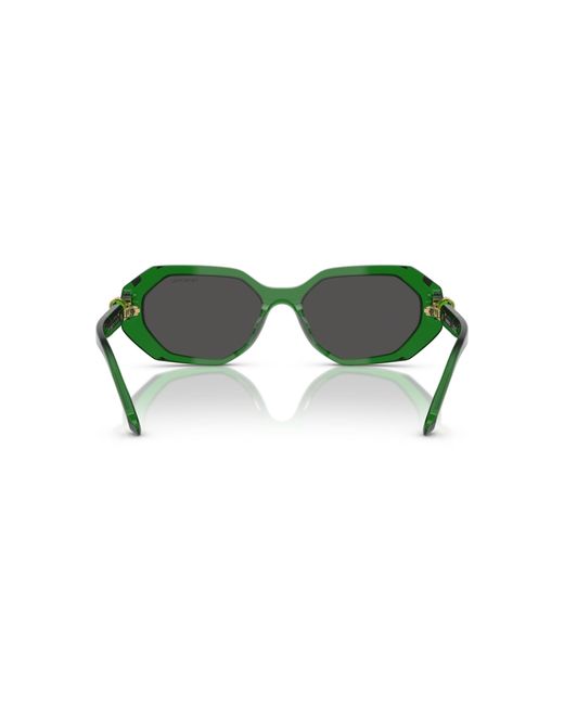 Swarovski Green Sunglass Sk6028