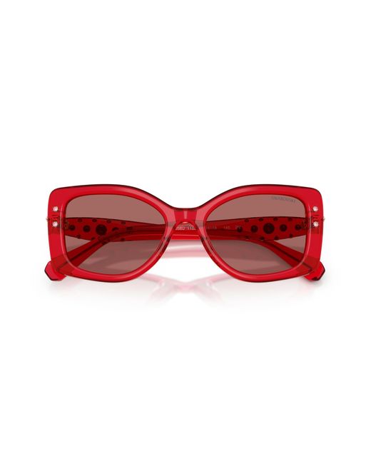 Swarovski Red Sunglass Sk6058u