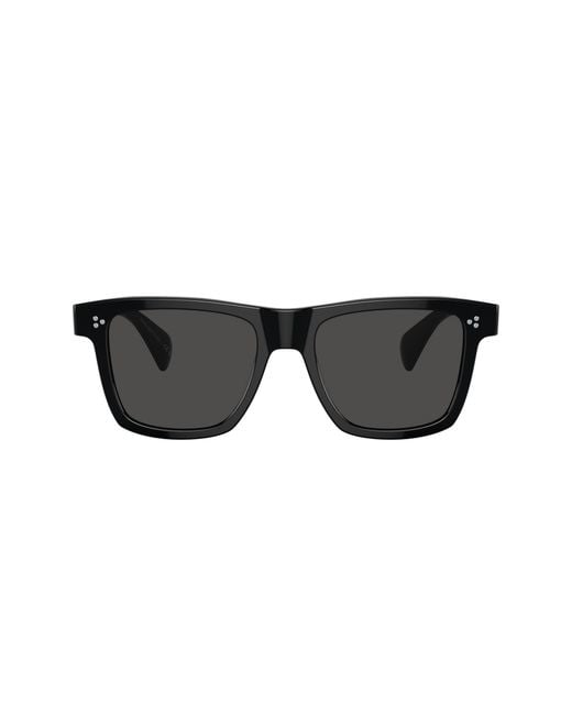 Oliver Peoples Black Sunglass Ov5444su Casian for men