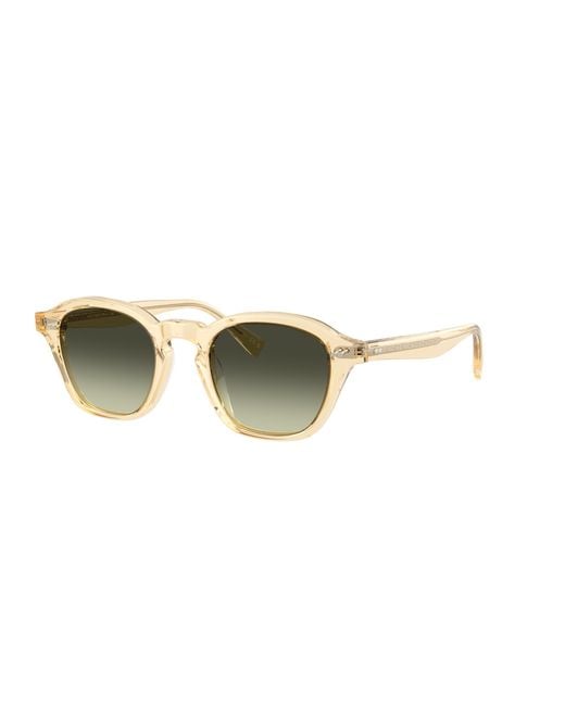 Oliver Peoples Black Sunglass Ov5580su Eyles