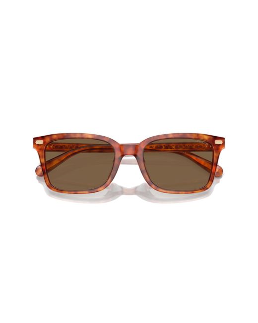 COACH Black Sunglass Hc8398u Cr630 for men