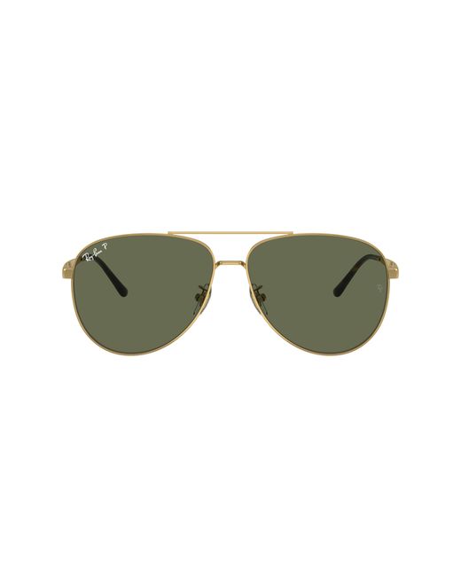 Ray-Ban Rb3712d Sunglasses Frame Green Lenses Polarized