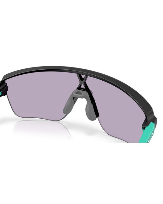 Oakley Black Sunglass Corridor Sq for men