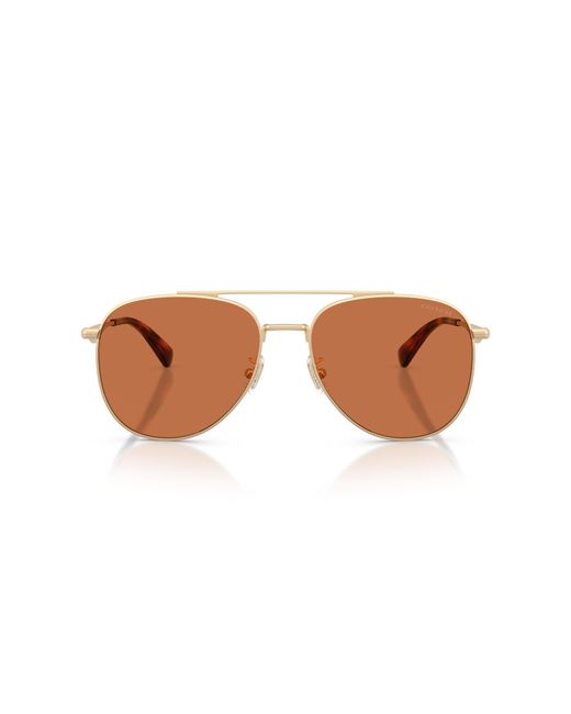 COACH Black Sunglass Cdp40 for men