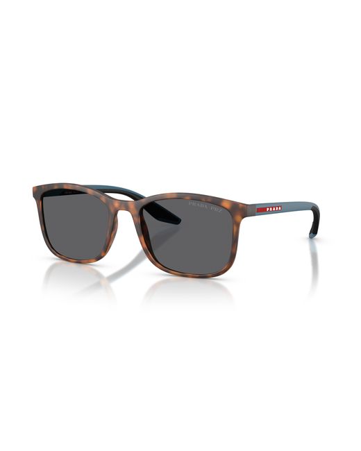 Prada Linea Rossa Black Sunglass Ps A08s for men
