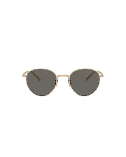 Oliver Peoples Black Sunglass Ov1336st Rhydian