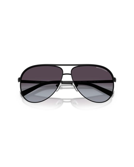 ARMANI EXCHANGE Black Sunglass Ax2002