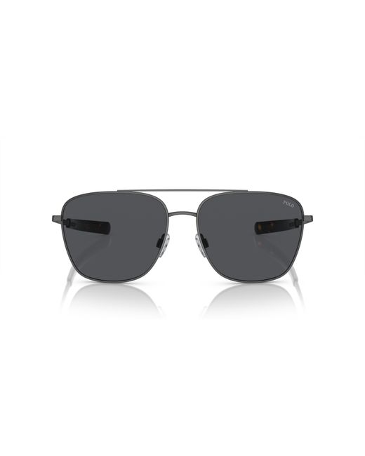 Polo Ralph Lauren Black Sunglass Ph3147 for men