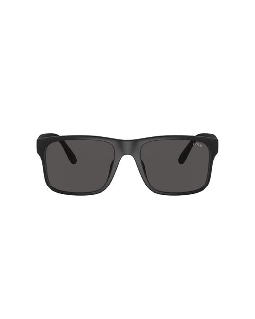 Polo Ralph Lauren Black Sunglass Ph4195u for men
