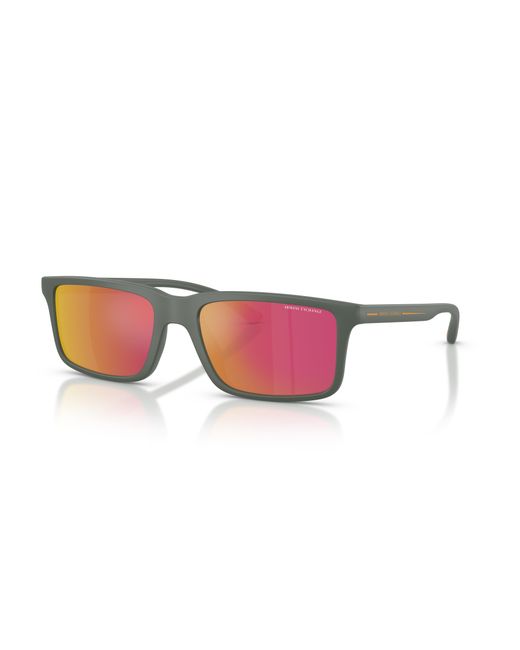 ARMANI EXCHANGE Black Sunglass Ax4157su for men