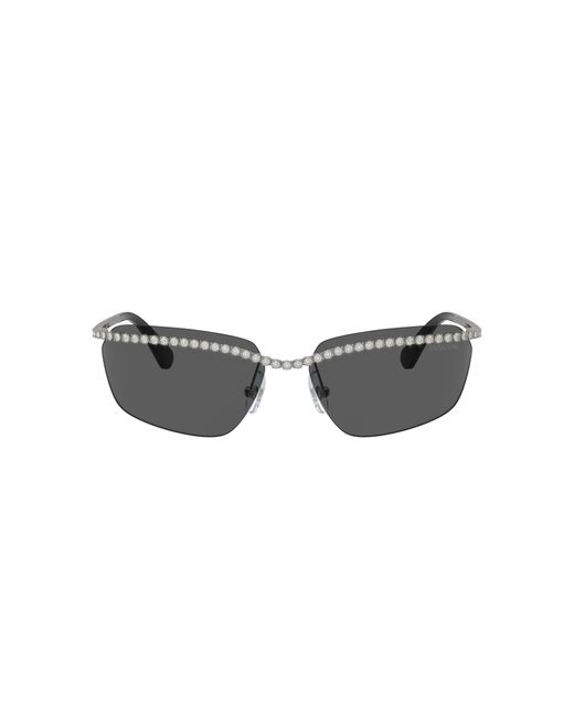 Swarovski Black Sunglasses Sk7001