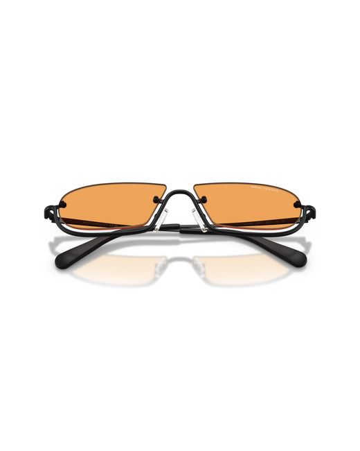 ARMANI EXCHANGE Black Sunglass Ax2058s for men
