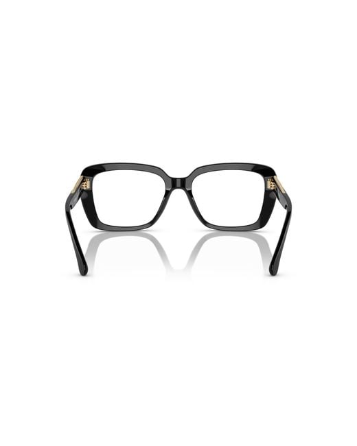 Chanel Black Sunglass Square Eyeglasses Ch3461a