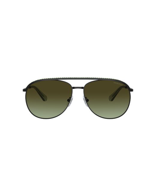 Swarovski Green Sunglasses Sk7005