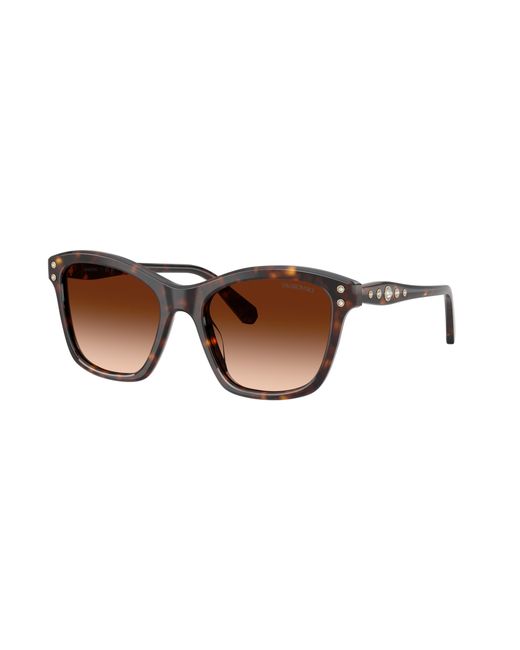 Swarovski Vrouwelijk Sunglass Sk6063 in het Black